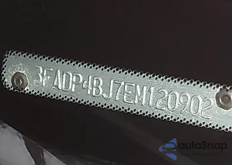 2014 Ford Fiesta из США, поврежденный, VIN 3FADP48J7EM120902